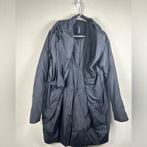 SCALO 12 Couture womans coat laganlook art to wear unique Italy 50 puffer EUC